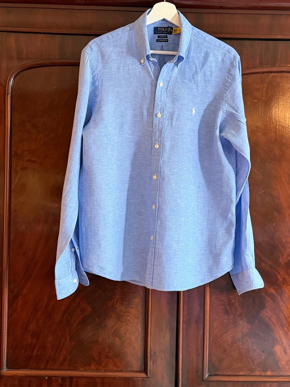 Polo by Ralph Lauren Light Blue Button-Down Oxford Shirt